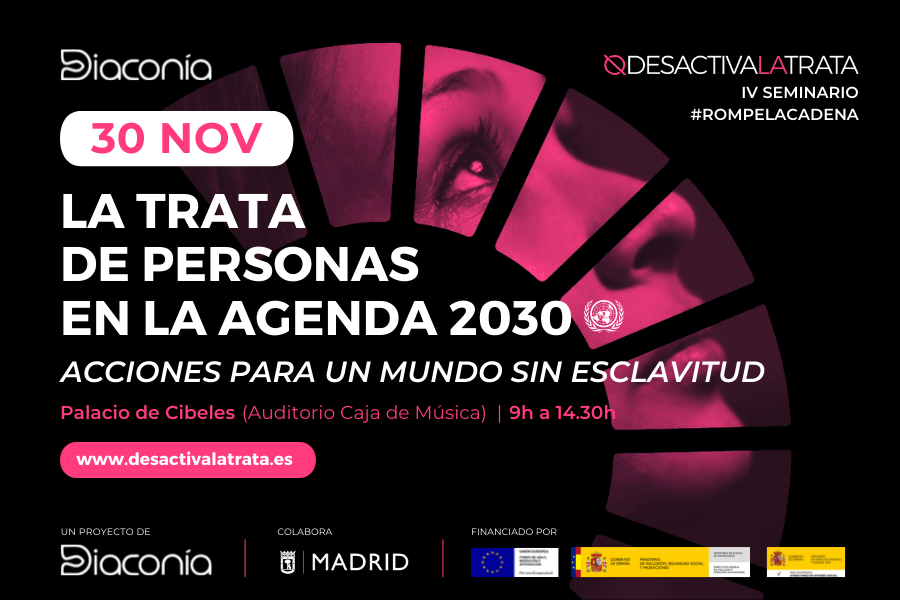 IV Seminario #ROMPELACADENA La trata de personas en la Agenda 2030