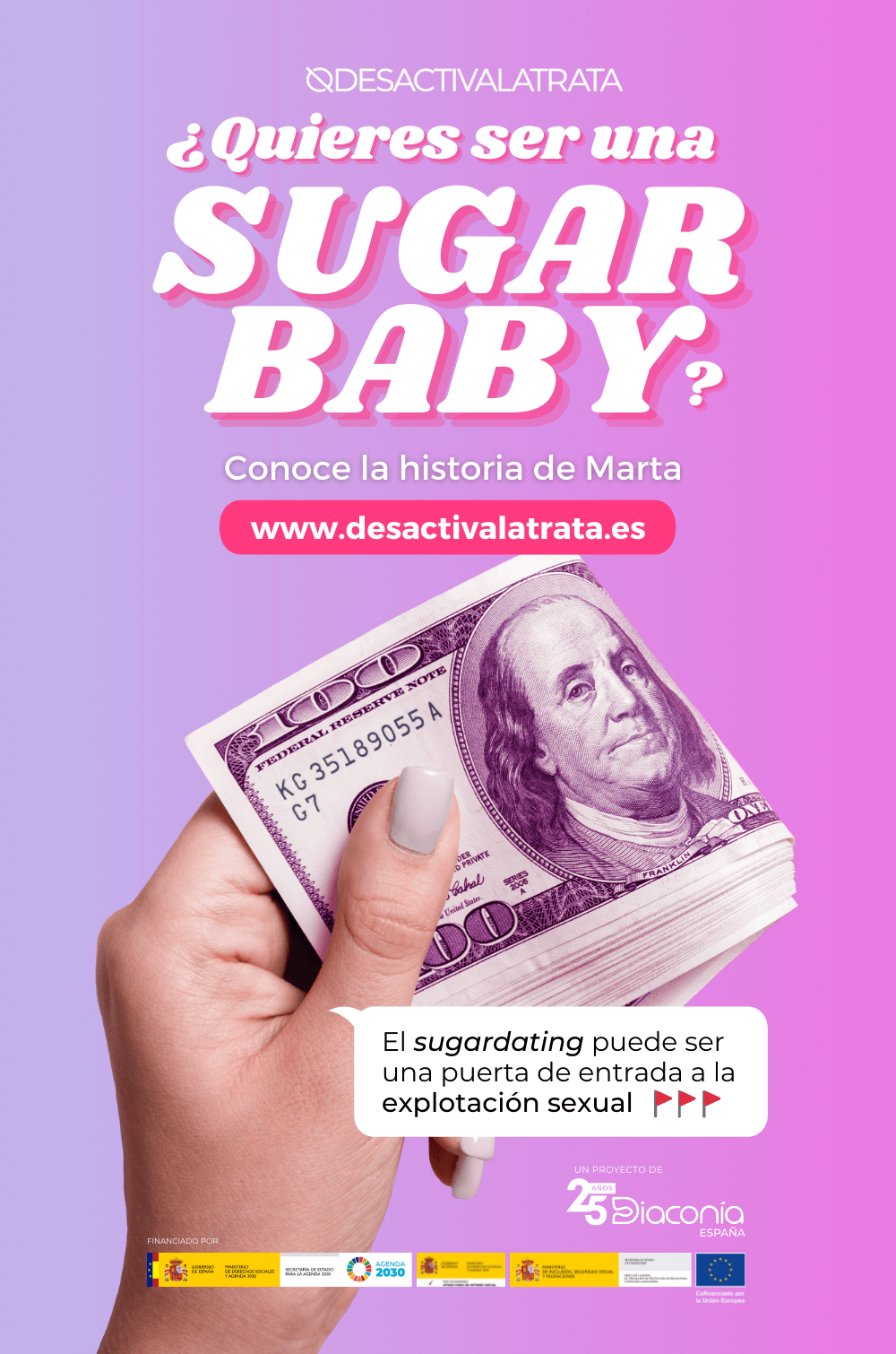 Campaña ¿Quieres ser una sugar baby?