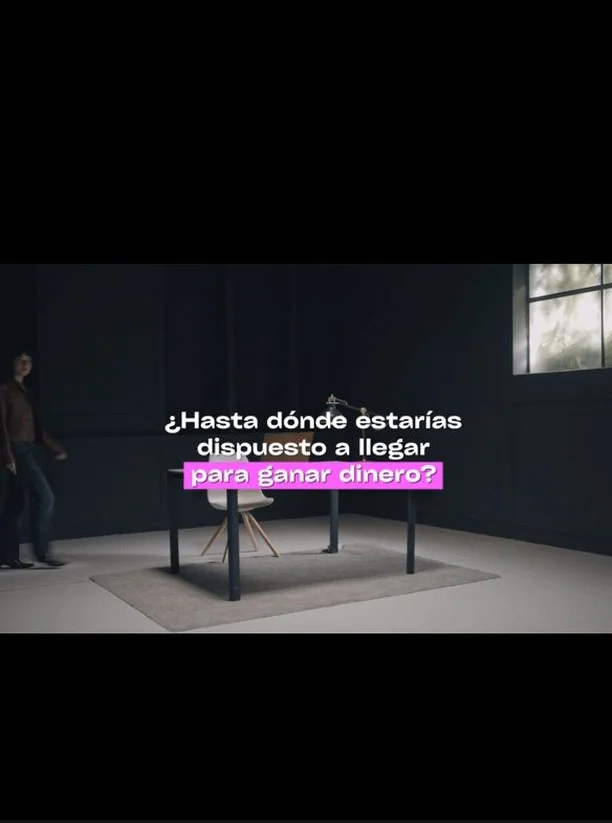 ¿Elegirías trabajar en una agencia que te promete dinero fácil y rápido?

Queremos concienciar sobre los mecanismos de captación que usan los proxenetas digitales: manipulación emocional, promesas de éxito rápido y explotación bajo apariencia de emprendimiento.

Este video forma parte de la campaña The Good Choice del proyecto Desactiva la Trata de Diaconía, para visibilizar cómo ciertas agencias pueden convertirse en una puerta a la explotación sexual.

#desactivalatrata #dinero #facil #dinerofacil #experimentosocial #sensibilizacion