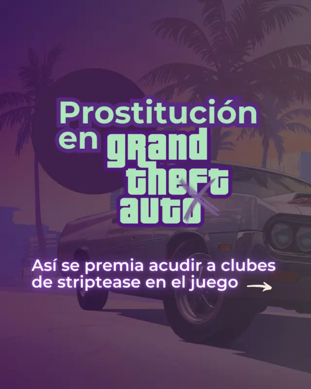 GTA uno de los videojuegos más vendidos, cualquier gamer puede pagar por s3x0, ganar vida y luego matar a la mujer para recuperar el dinero. También pueden ir a clubes de striptease y contratar bailes privados. Esto refuerza estereotipos de la masculinidad y normaliza la explotación s3xual. 

#gamingsinviolencia #gamingresponsable #desactivalatrata